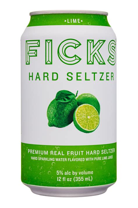 Hard Seltzer Lime Ficks BevNET Com Product Review Ordering