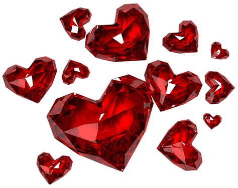 Download Heart Diamond Hearts Free Hd Image Clipart Png Free