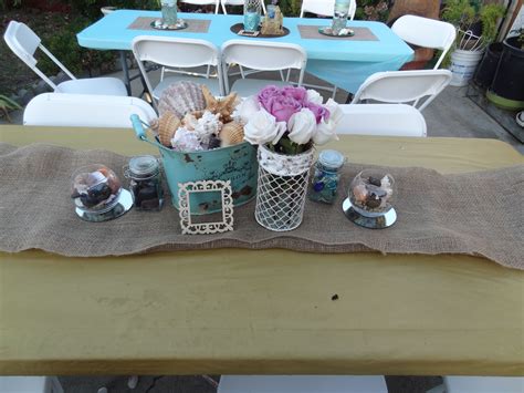 Beach Themed Grad Party With Great And Inexpensive Pieces Some Hand