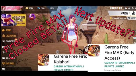 Dưới đây là cách đăng ký closed beta free sau đó bấm cài đặt free fire max , cài xong mở lên bạn sẽ thấy thông báo từ nhà phát triển như ở dưới hình. (Edited) FREE FIRE MAX - CLOSED BETA 2020 - YouTube