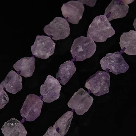 Natural Light Purple Amethyst Stone Beads Faceted Amethyst