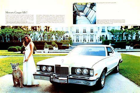 1974 Mercury Cougar Xr 7 Brochure