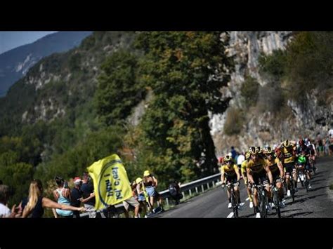 Le Col De La Loze Sommet Et Point D Orgue Du Tour De France YouTube