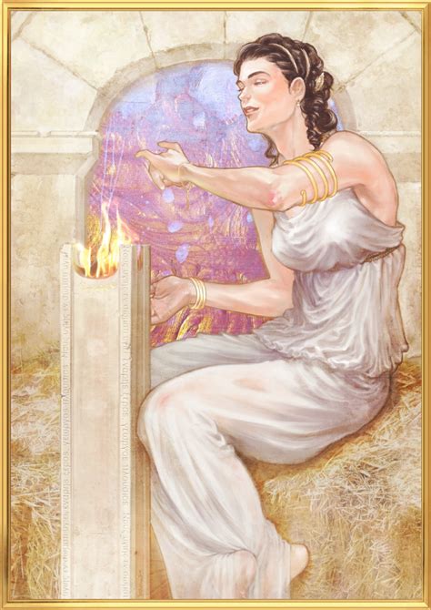 Hestia The Goddess Of Hearth And The Home By Kannoponta In Jude Deluca