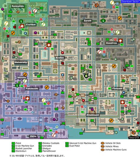 Grand Theft Auto 3 Map Maps For You