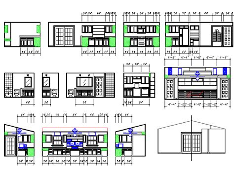 Autocad House Plan With Dimension Cadbull Designinte Com