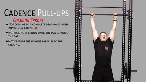 Pull Up Movement Standards Youtube