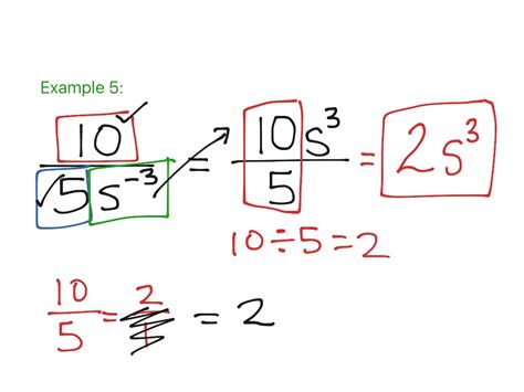 7 1 Zero And Negative Exponents Part 2 Math Algebra