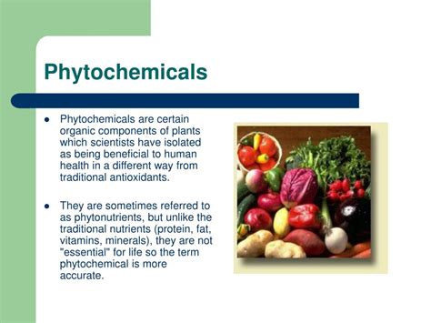 ppt phytochemicals powerpoint presentation free download id 159708