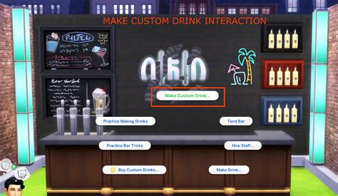 My Sims Blog Custom Bar Drinks By Icemunmun