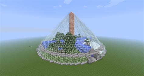 Dome Of 4 Bioms Minecraft Map