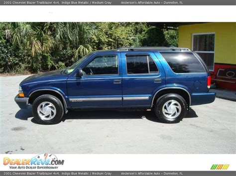 2001 Chevrolet Blazer Trailblazer 4x4 Indigo Blue Metallic Medium