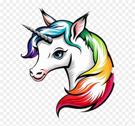 Easy To Draw Unicorn Free Transparent Png Clipart Images Download
