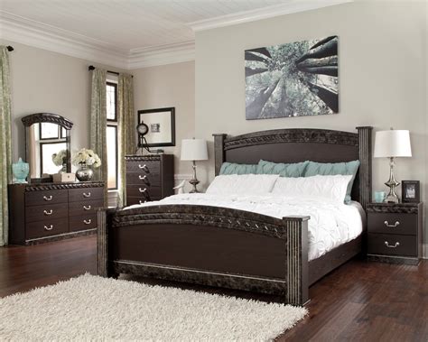 Shop king bedroom sets from ashley furniture homestore. Vachel Poster Bedroom Set from Ashley (B264-67-64-98-61 ...