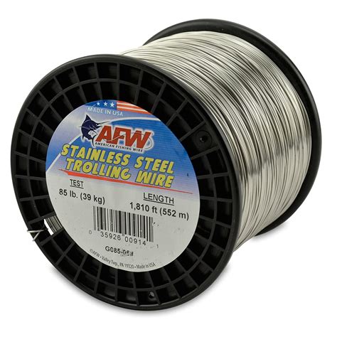 American Fishing Wire Stainless Steel Trolling Wire 85