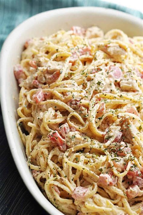 Chicken Spaghetti With Rotel Easy And Cheesy Savory With Soul