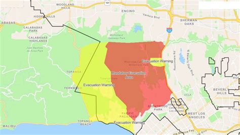 Current Map Of California Fires