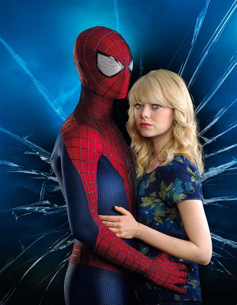 Emma Stone The Amazing Spider Man 2 Posters And Promoshoot 2014 11