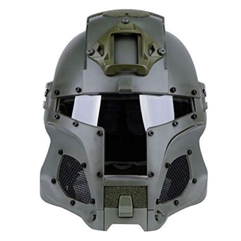 Tactical Helmet Protection Fast Helmet Full Face Mesh Goggles For