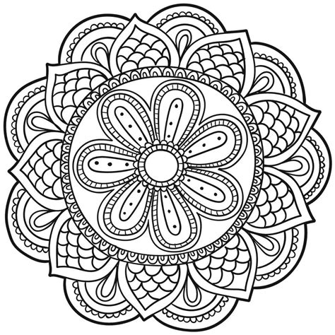 Desenhos Para Colorir Mandala Atividades Educativas