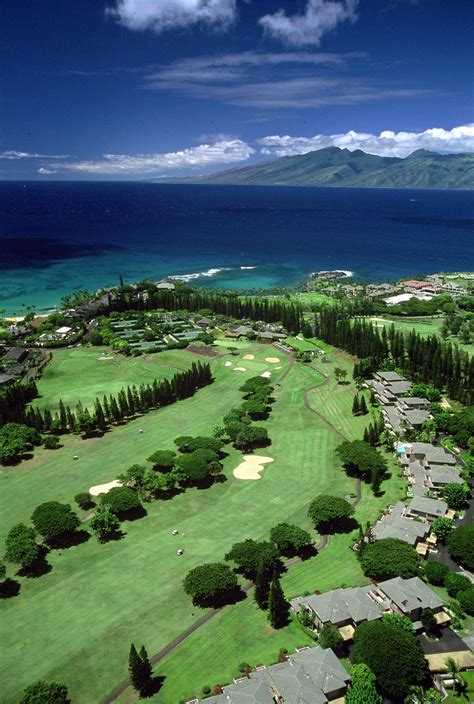 Image Detail For The Bay Course Kapalua Maui Kapalua Resort Golf