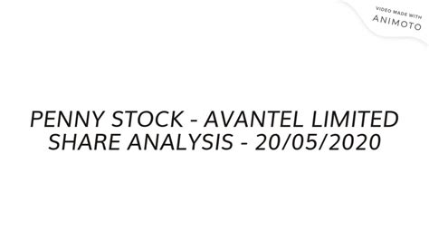 Avantel limited specializes in the information technology sector. Avantel Limited Share Analysis - 20200520 - YouTube