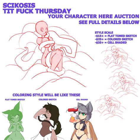 Tit Fuck Thursday Ych Auction By Scikosis Hentai Foundry