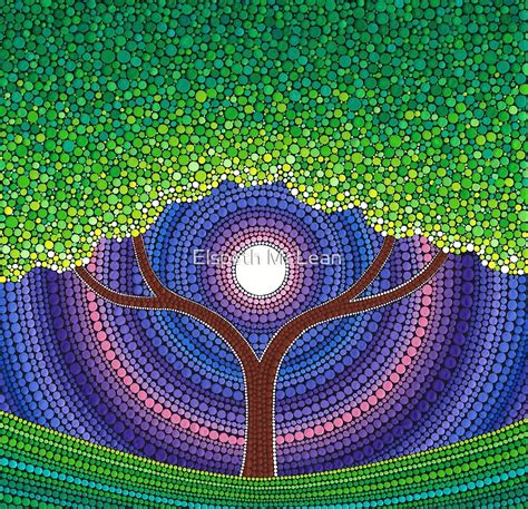 Happy Tree Of Life By Elspeth Mclean Redbubble