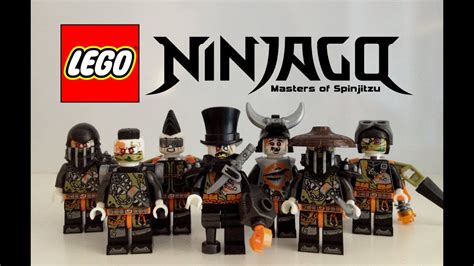 My Lego Ninjago Dragon Hunter Minifigures Youtube