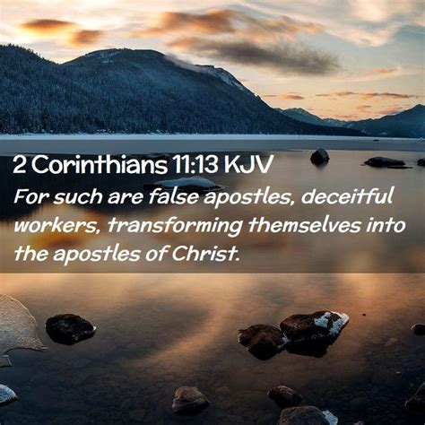 2 Corinthians 11 Kjv Laurencekiarash