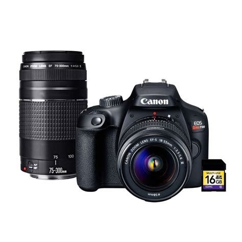 Canon Cámara Eos Rebel T100 Dslr 18mp Premium Kit Lentes Ef S 18 55 Is