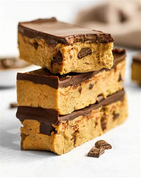 Vegan Chocolate Chip Protein Bars Nadia S Healthy Kitchen
