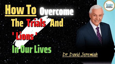 Turning Point Dr David Jeremiah How To Overcome The Trials And