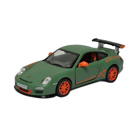 Jual Toylogy Kinsmart Matte Porsche 911 Gt3 Rs Green Diecast Di Seller