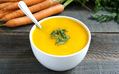 Instant Pot Ginger Carrot Soup Easy Vegan Gluten Free Recipe