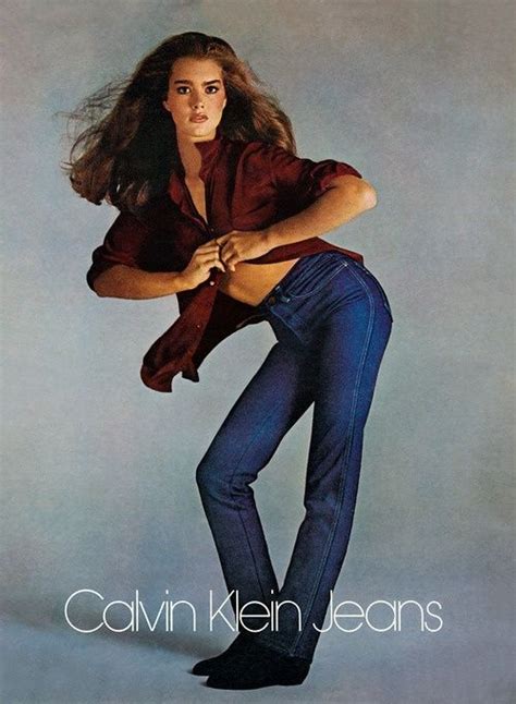 Brooke Shields History Of Jeans Brooke Shields Calvin Klein Ads