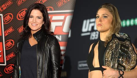 gina carano says fight with ronda rousey could happen fans react