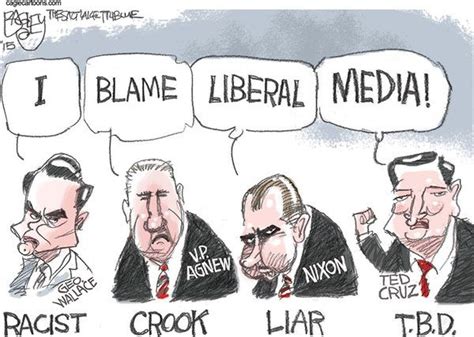 So Look Who S Blaming The Liberal Media A Pennlive Editorial Cartoon