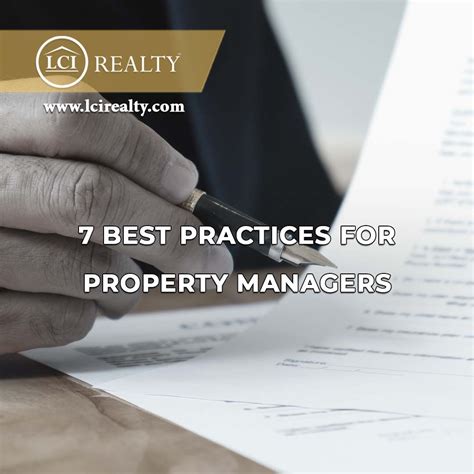 Property Managers Work In An Industry Filled With Change As Such Best