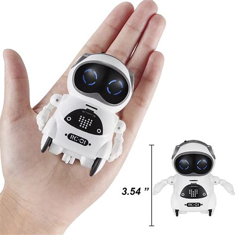 Mini Rc Pocket Robot For Kids With Interactive Dialogue Conversation