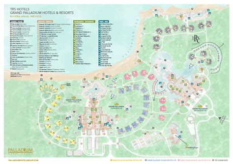 Grand Mayan Resort Riviera Maya Map