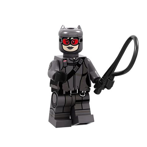 Catwoman Batman Dc Super Hero Lego Minifigure Toy