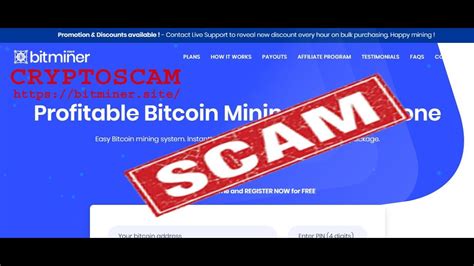 Crypto mining monitoring and management software. CRYPTOCURRENCY MINING SCAM PART - 14 (https://bitminer ...