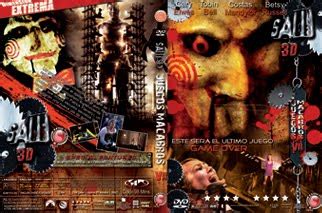 Ver juegos macabros (2007) online, pelicula juegos macabros (2007) online latino castellano subtitulado, juegos. Dvd Covers Jim-Ros: Saw 3D (Juegos Macabros VII)