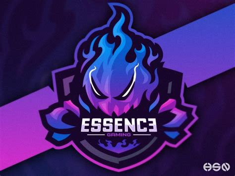 Essence Gaming Dribbble Logo Design Art Game Logo Design Team Logo