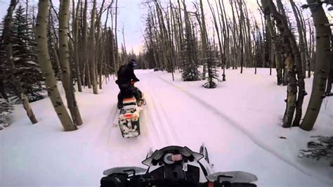 Snowmobiling In Creede Colorado 2015 Youtube