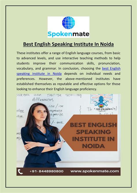 Best English Speaking Institute In Noida Spokenmate Medium