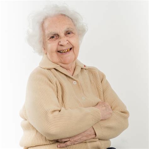 Elderly Woman Portrait Stock Photo Image Of Comfort 61645770