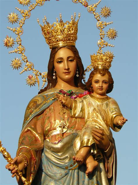 MarÍa Auxiliadora Mother Mary Images Blessed Mother Statue Jesus