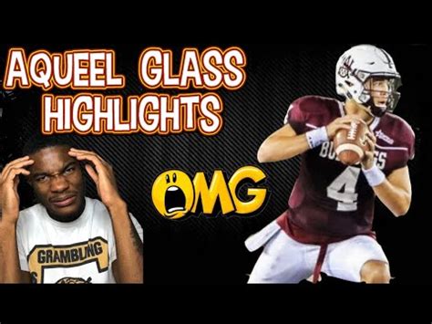 Aqueel Glass Highlights Number Qb In Swac Youtube
